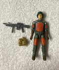1982 Vintage GI Joe Cobra Lot Flash Straight Arm Figure w different weapons