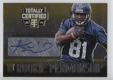 2014 Panini Totally Certified Rookie Penmanship Gold /10 Kevin Norwood Auto RC