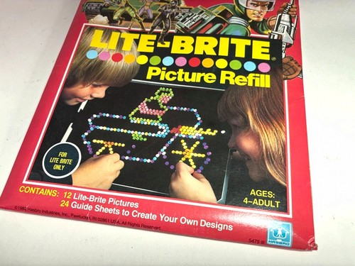 Repuesto de imagen vintage 1982 Lite-Brite G.I.Joe #5475 sellado nuevo stock antiguo - Imagen 6 de 6