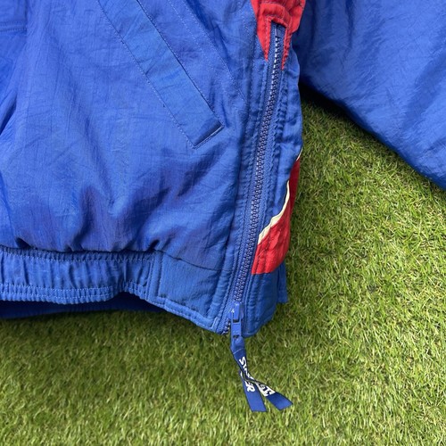 Chaqueta De Colección Buffalo Bills Starter Para Hombre Grande Pullover Puffer Anorak Cremallera Azul - Imagen 11 de 18