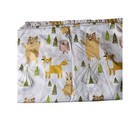 PILLOWFORT Woodland Whimsy Animal 45x62 Flat Top Sheet