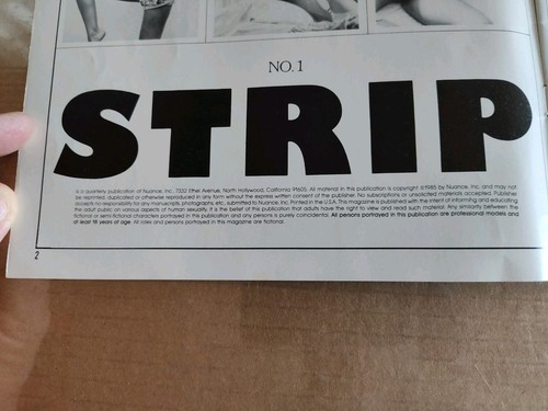 4 Vintage 80er Jahre Lifestyle Strip Tease Zeitschriften guter Zustand 1981, 85, 86 89 - Bild 6 von 15