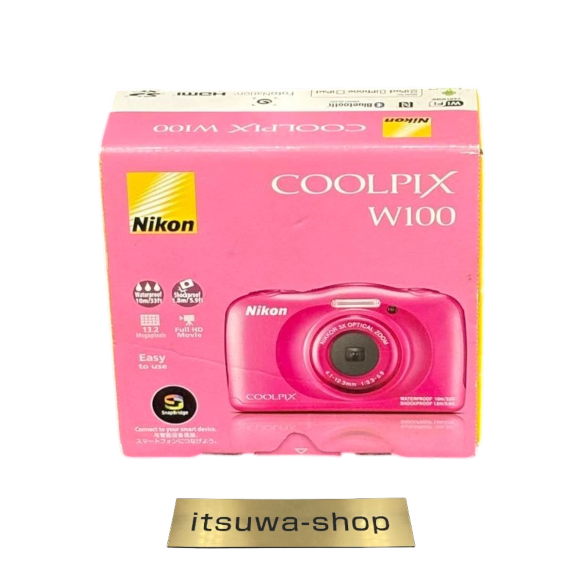 Preços baixos em Câmeras digitais Nikon Coolpix W100 | eBay