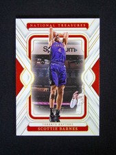 2024-25 Panini National Treasures Scottie Barnes #84 Gold /10