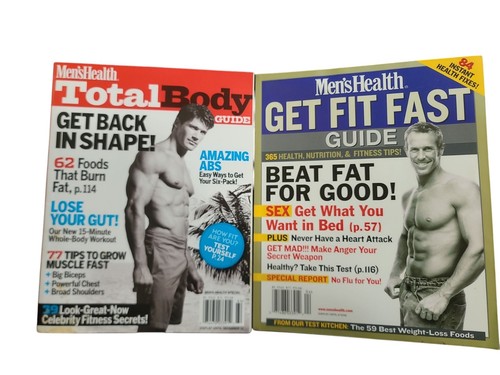 Men's Health Fitness Guides Magazine Book 2006 & 2002 - Picture 1 of 1
