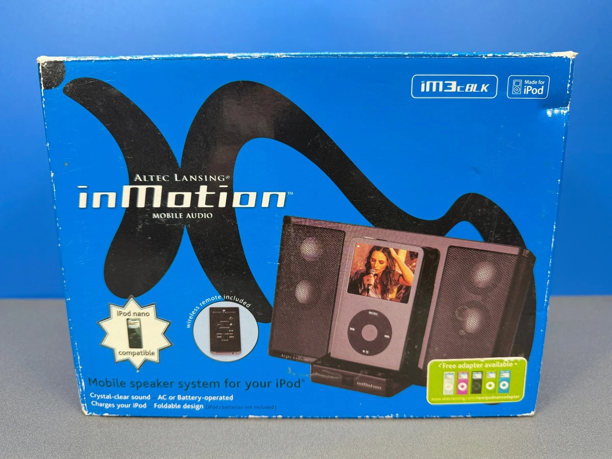 Altec Lansing Audio Player Docks & Mini Speakers for iPod Nano for