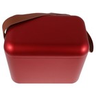 Tinplate Airtight Storage Jar Portable Metal Tea Sealed Canister with Carrying