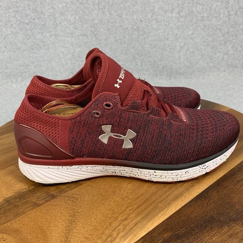 Under Armour Charged Bandit 3 Red Women’s 8 Running Jogging Mesh Sneaker Shoes - Picture 8 of 23