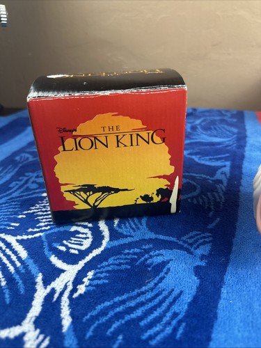 Tazza Disney Il Re Leone Rafiki Tazza Figura 3D Applausi Vintage Ceramica Senza Scatola - Foto 8 di 8