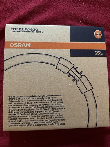 OSRAM FC 22W/830 Lumilux T5 1800lm Ring Leuchtstofflampe Warmweiß Leuchtmittel - Bild 2 von 3