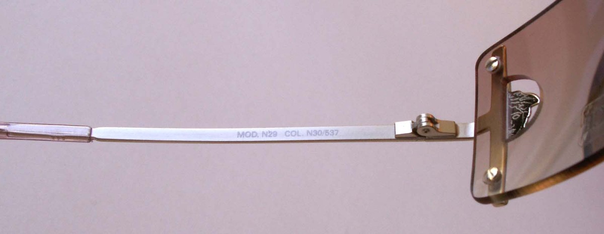 未使用 VERSACE 58 Authentic Versace N29 N30 537 Sunglasses Hard to Find