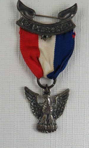 Eagle Scout Medal 1955 - 1969 Robbins ROB4 Sterling Silver [EG230] - Picture 3 of 8