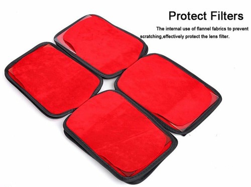 ZOMEI 16 Pockets Nylon Lens Case Bag Pouch For 100*150MM Cokin Z Square Filter - Picture 5 of 11