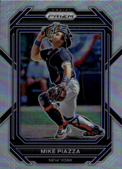 2023 Panini Prizm Mike Piazza #91 Silver Prizm New York Mets