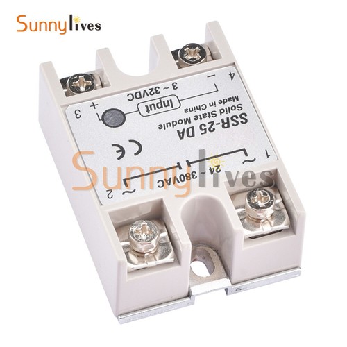 Solid State Relay Alloy Heat Sink SSR-25DA SSR-40DA SSR-60DA 25A/40A/60A 250V - Picture 34 of 75