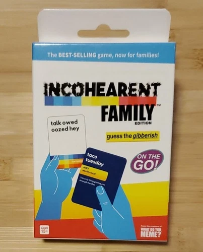 Incohearent Family Edition - The Family Game Where You Guess The Gibberish!