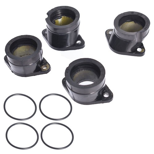 Carburetor Adapter Holder Intake Manifold Boot For Kawasaki ZR750 Zephyr & ZR-7S - Foto 3 di 9