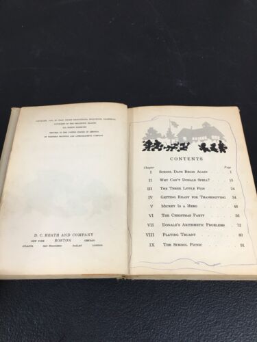 WALT DISNEY STORY BOOKS Mickey Donald Duck DC Heath 1939-40 Lot 8 Vintage - Picture 12 of 23