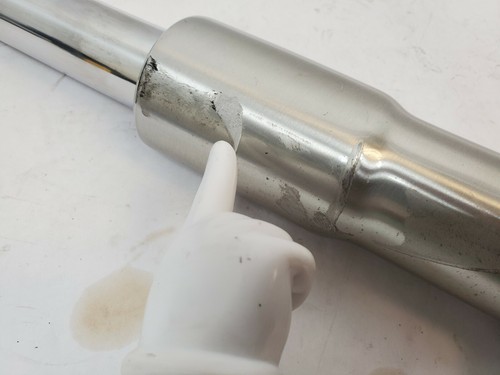 Harley Davidson Softail Heritage 41mm Front Fork Leg Left Side p/n 45916-07A - Picture 5 of 12