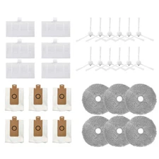 Replacement Parts For Lydsto W2 Vacuum Cleaner Filter Dust Bag Brush Wipe Set