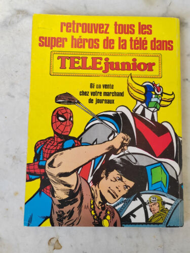 TELE JUNIOR ALBUM N°5 1978 spiderman goldorak star wars galactica VINTAGE - Picture 19 of 20