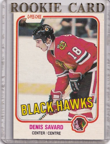 1981-82 O-Pee-Chee Denis Savard Rookie #63 RC Chicago Blackhawks