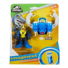 SUB DINO CATCHER Jurassic park Jurassic world NEW Imaginext dinosaur figure