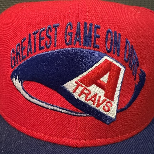 ARKANSAS TRAVELERS Vintage 100% Wool 59FIFTY New Era Hat Cap Sz 7 1/2 - Picture 4 of 13