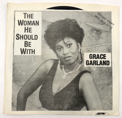 GRACE GARLAND LOVE INJECTION / THE WOMAN HE SHOULD BE WITH Promo M- Vinyl 7” - Picture 3 of 4