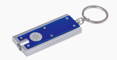 Hillman 1 in. D Plastic Assorted LED Light/Split Ring Key Chain Hillman 1 in. D Plastic Assorted LED Light/Split Ring Key Chain