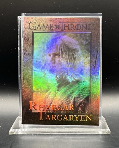 2018 Rittenhouse FOIL Game of Thrones stagione 7 Rhaegar Targaryen #76 - Foto 1 di 4