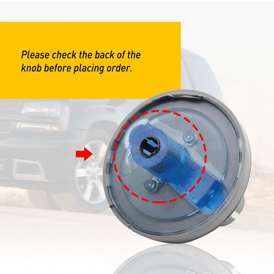 Perilla de control de aire acondicionado y calefacción para GMC Jimmy Sonoma Chevy Blazer 1995-1997 Foto 4 de 4