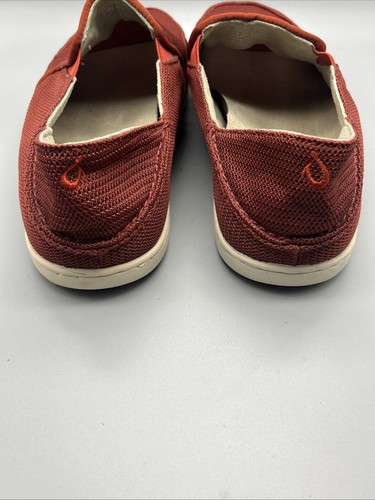 Olukai Nohea Sneakers casual slip-on a rete rossa da uomo taglia 8 - Foto 8 di 10