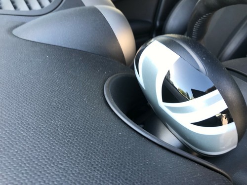 DREHZAHLMESSER COVER UNION JACK BLACK FÜR MINI COOPER R55 R56 R57 R58 R59 R60 61 - Picture 5 of 5