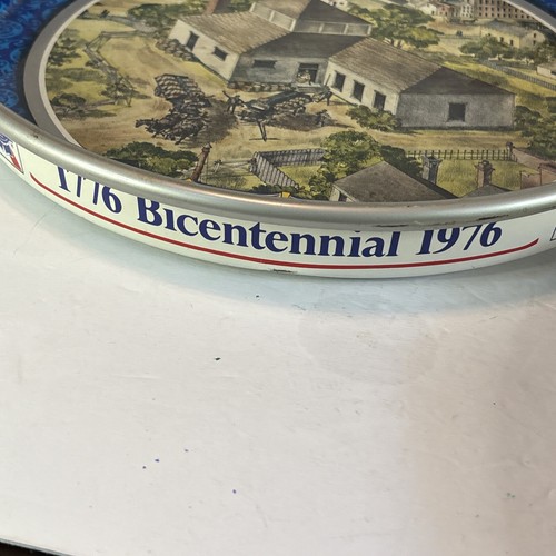 Vintage 1976 Pabst Bicentennial Tin Beer Tray Breweries Milwaukee Limited Ed PBR - Picture 10 of 12