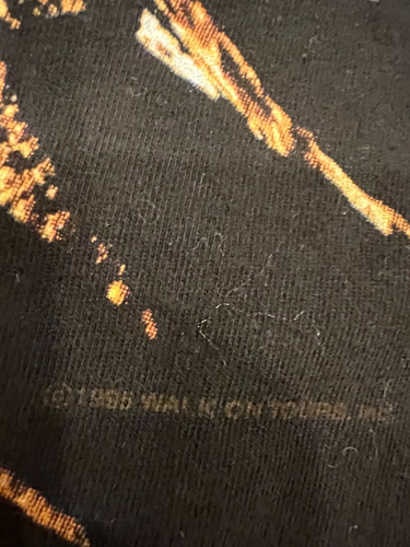 Vintage 1995 Boston Livin For You Band Tour Graphic Shirt Walk on Tours XL - Picture 7 of 9