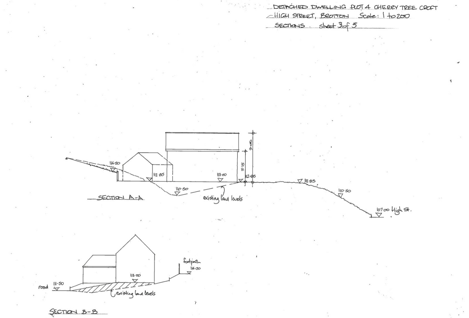 Land for sale planning just expired 5/6 bed house Brotton near Saltburn