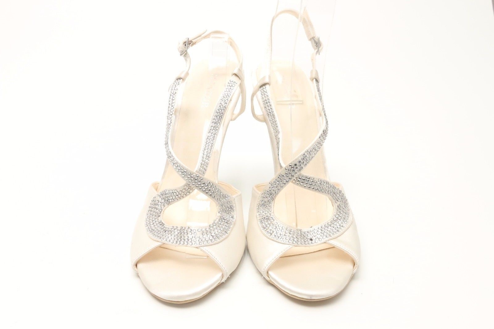 Damenschuhe MENBUR Weiß satin wedding wedge strappy 39 Sandales sz. 39 strappy NEW 1538d2 Damenschuhe MENBUR Weiß satin wedding wedge strappy 39 Sandales sz. 39 strappy NEW 1538d2