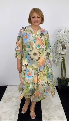 SALE!!!! Darkwin Dress Sz 24/2. Made In Turkey - Picture 7 of 9