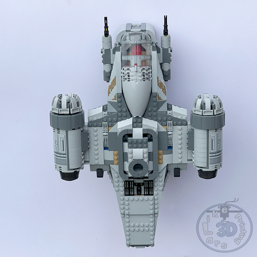 Soporte de pared adecuado para LEGO Star Wars Razor Crest Mount 75292 - Imagen 3 de 8