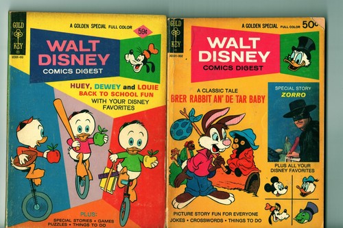 Walt Disney Comics Digest lot of SIX issues #23, 26, 39, 49, 52, 57 --- Gold Key - Picture 3 of 6