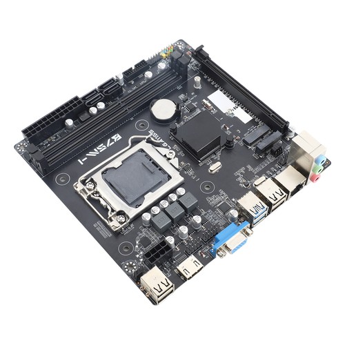 PC Motherboard DDR3 HD VGA HDMI LGA1155 Multiphase Power 10 USB Ports - Picture 11 of 14