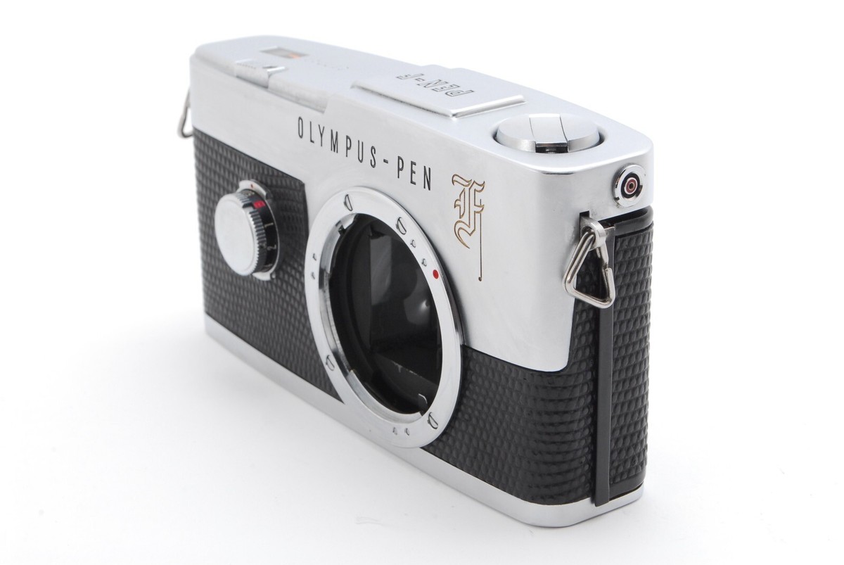 ◆OLYMPUS-PEN  F◆207903 ◆JAPAN◆ Near Mint] Olympus Pen F Half Frame Camera w/ 38mm f/1.8