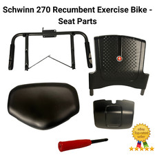 Schwinn 270 Recumbent Bike Replacement Parts - Seat, Seat Back, Seat Frame Assy