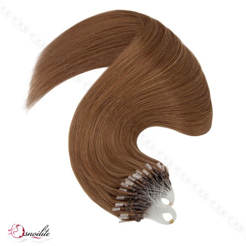 Micro Ring Loop I Tip Remy Echthaar Extensions Bonding 1g Haarverlängerung DICK - Bild 23 von 41