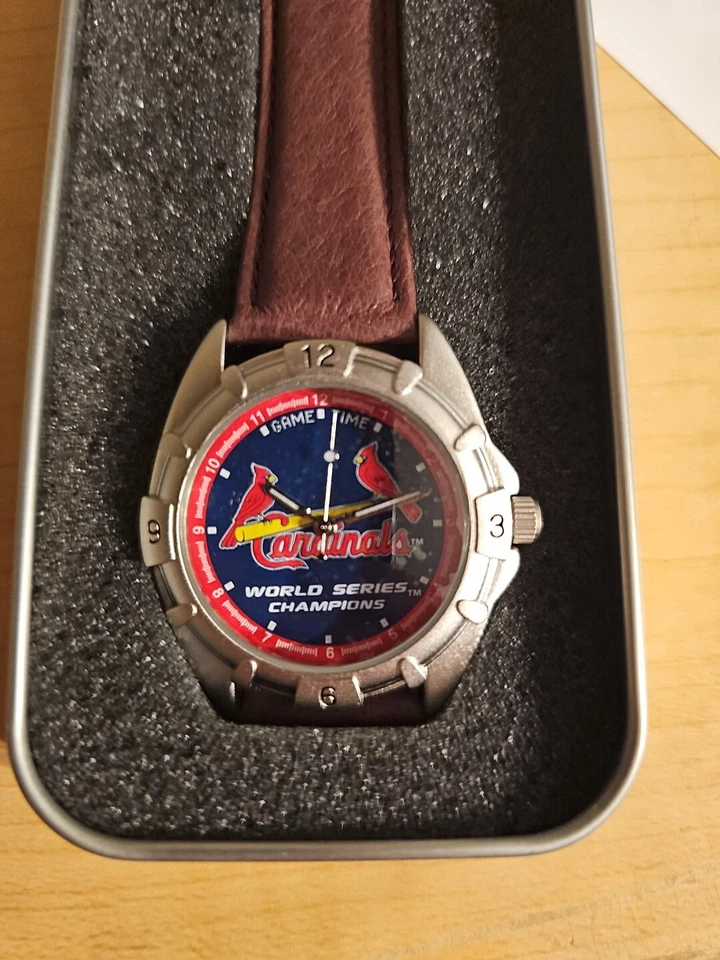 NEW 1946 World Series Champions St. Louis Cardinals Watch / Game Time MLB 2005 - Image 2 of 4