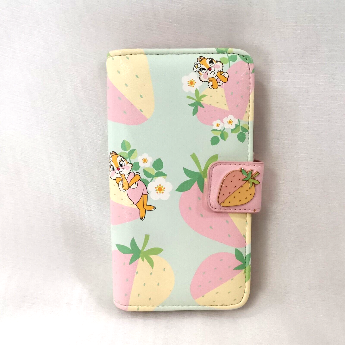 Disney Japan Cute Chip Dale Clarice Strawberry Case Unisex