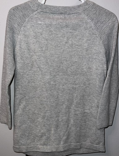 Girls Gap Kids Gray Tunic Sweater-EUC-Size XS 4-5 years - Picture 3 of 4