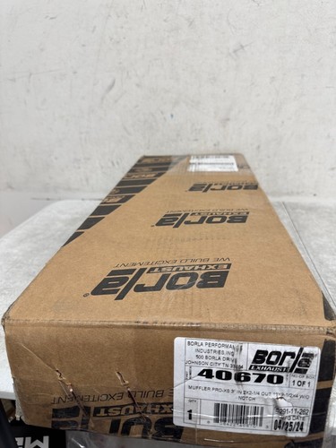 *RETURNED SALE* Borla (40670) 2.25in Outlet Center/Dual Oval ProXS Muffler - Foto 5 di 5