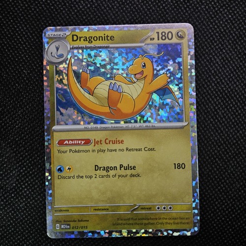 Dragonite 2025 24 Pokémon McDonald Promo Card G M24 012/015 Happy Meal Holograph